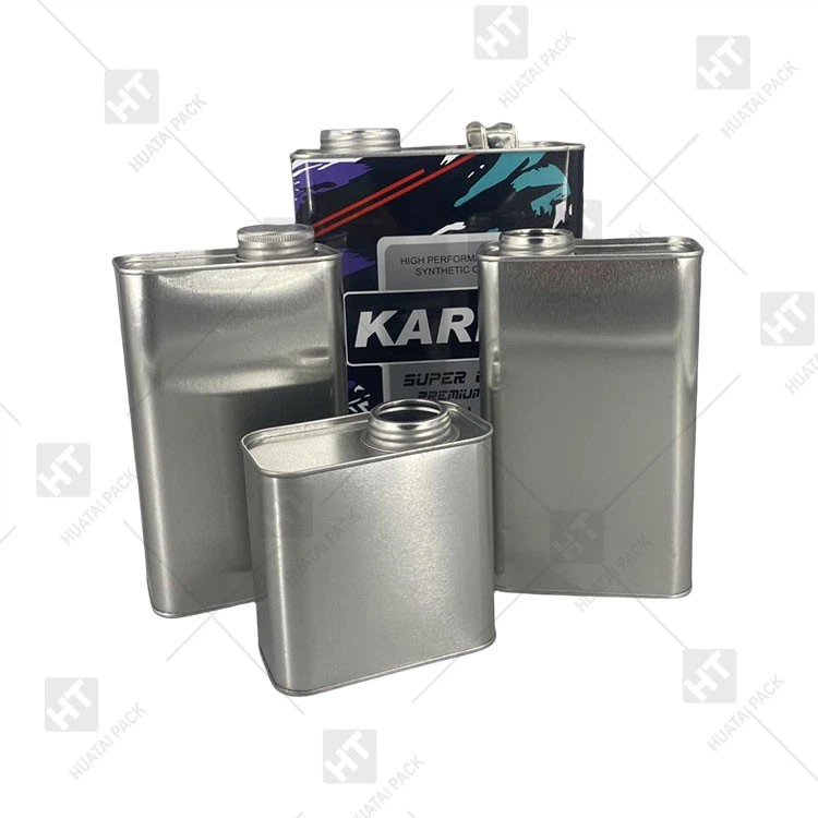 Rectangular Container For Engine Oil